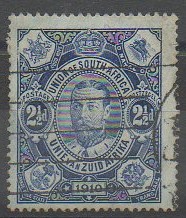 Premier timbre d'Afrique du Sud 1910