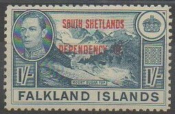 Timbre Antarctique britannique Shetland du sud