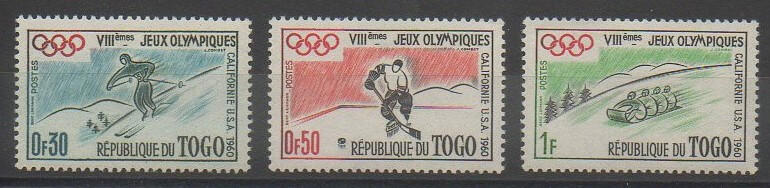 Timbres du Togo sur les jeux olympiques