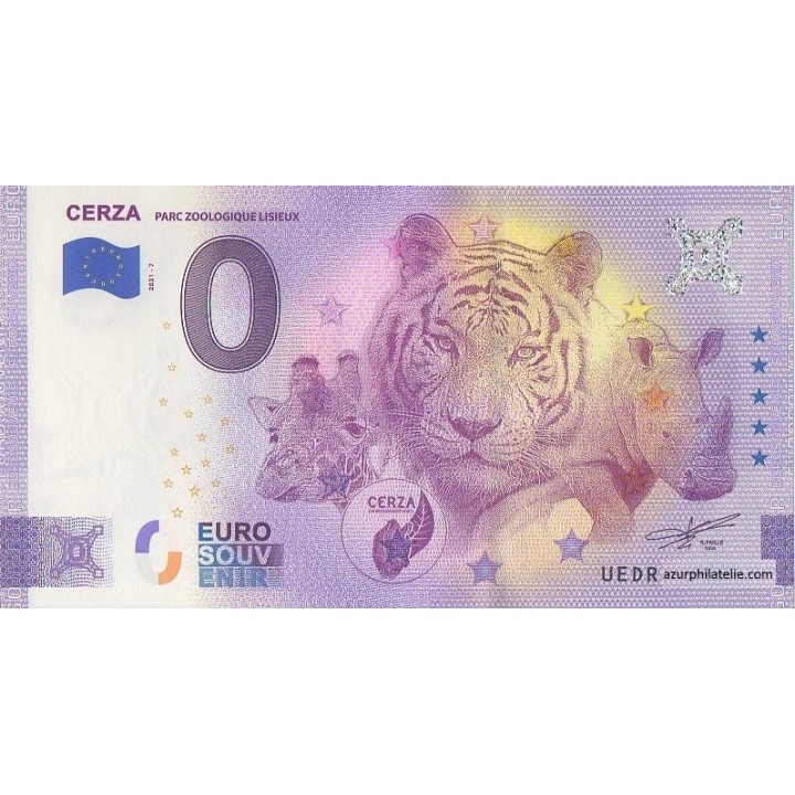 Euro banknote memory - 2021 - Parc zoologique de Lisieux - (Calvados)