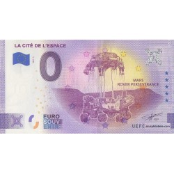 Euro banknote memory - 31 - La Cite de l'Espace - 2021-4