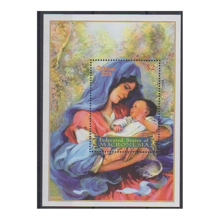 Buy this souvenir sheet  of Micronesia of the year 2004 (Nb BF143).