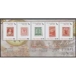 Buy this souvenir sheet  of New Zealand of the year 2005 (Nb BF195).