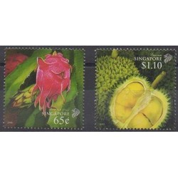 Singapour - 2008 - No 1679/1680 - Fruits ou légumes