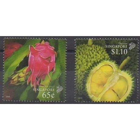 Singapour - 2008 - No 1679/1680 - Fruits ou légumes