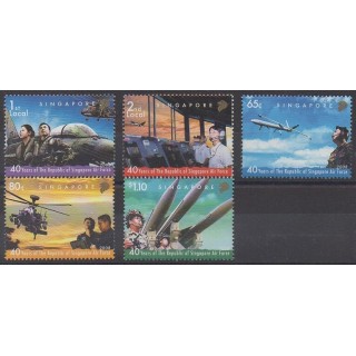Acheter cette série de timbres de Singapour de l'année 2008 (No 1662/1666).