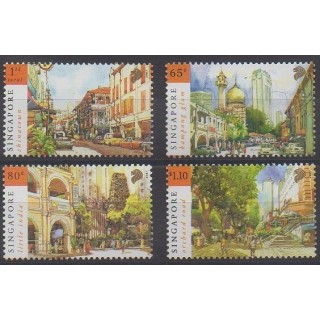 Buy this set of stamps of Singapore of the year 2007 (Nb 1577/1580).
