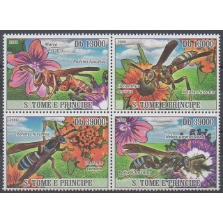 Acheter cette série de timbres de Saint-Thomas et Prince de l'année 2009 (No 2920/2923).