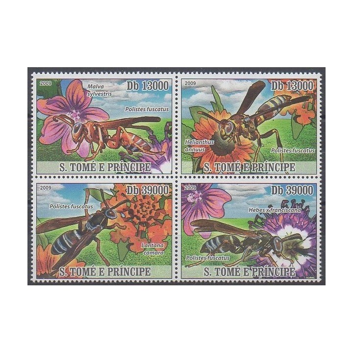 Acheter cette série de timbres de Saint-Thomas et Prince de l'année 2009 (No 2920/2923).