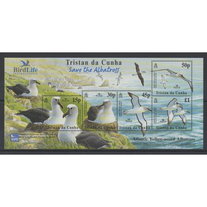Timbres - oiseaux - Tristan da Cunha - 2003- No BF 43