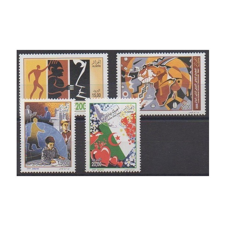 Buy this set of stamps of Algeria of the year 2009 (Nb 1538/1541).