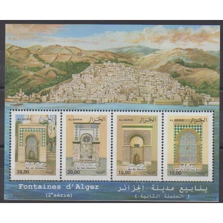 Algérie - 2008 - No 1489/1492 - Sites