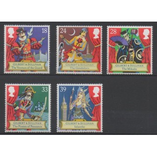 Timbres - musique - Grande-Bretagne - 1992- No 1628/1632