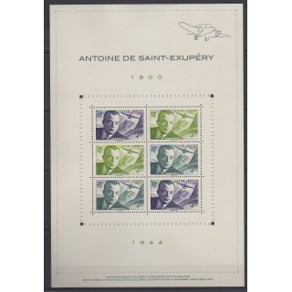 Acheter ce bloc-feuillet de France de l'année 2021 (No BF Antoine de Saint-Exupéry).