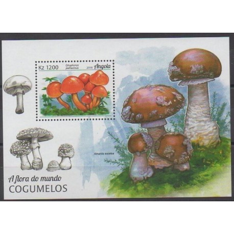 Angola - 2018 - Nb BF153 - Mushrooms