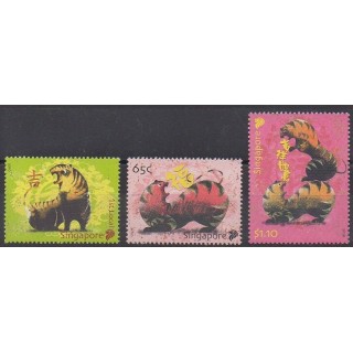 Buy this set of stamps of Singapore of the year 2010 (Nb 1737/1739).