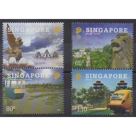 Singapore - 2009 - Nb 1729/1732 - Tourism
