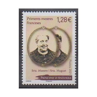 Acheter ce timbre d'Andorre français de l'année 2021 (Maestre Huguet).
