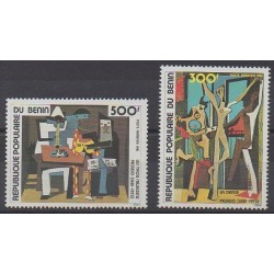 Bénin - 1981 - No PA298/PA299 - Peinture