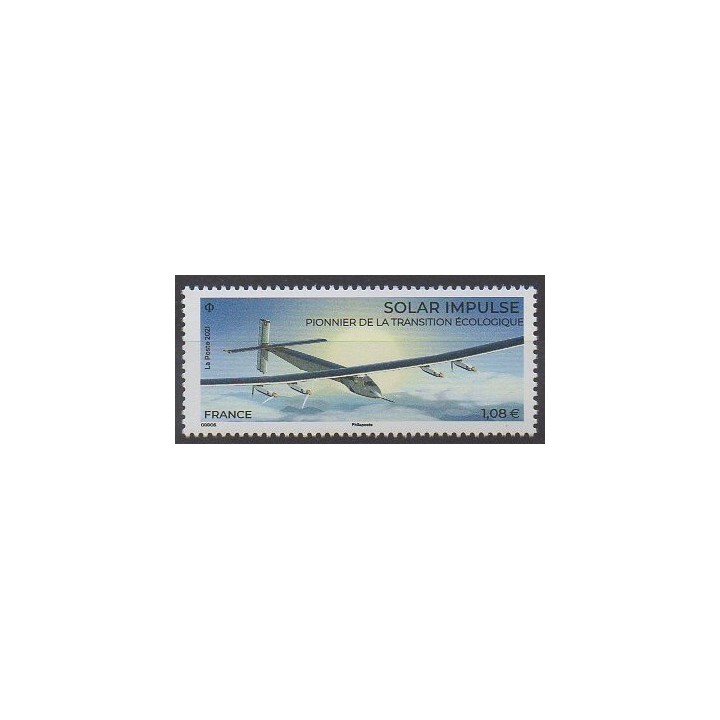 Acheter ce timbre de France de l'année 2021 (Solar Impulse).