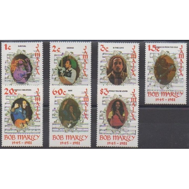 Buy this set of stamps of Jamaica of the year 1981 (Nb 535/541).