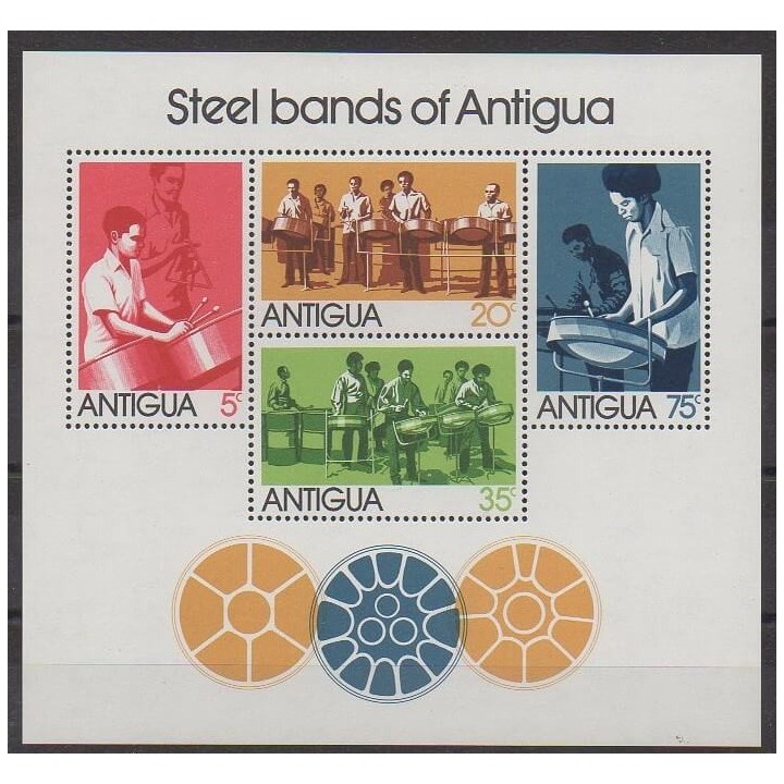 Buy this souvenir sheet  of Antigua of the year 1974 (Nb BF14).