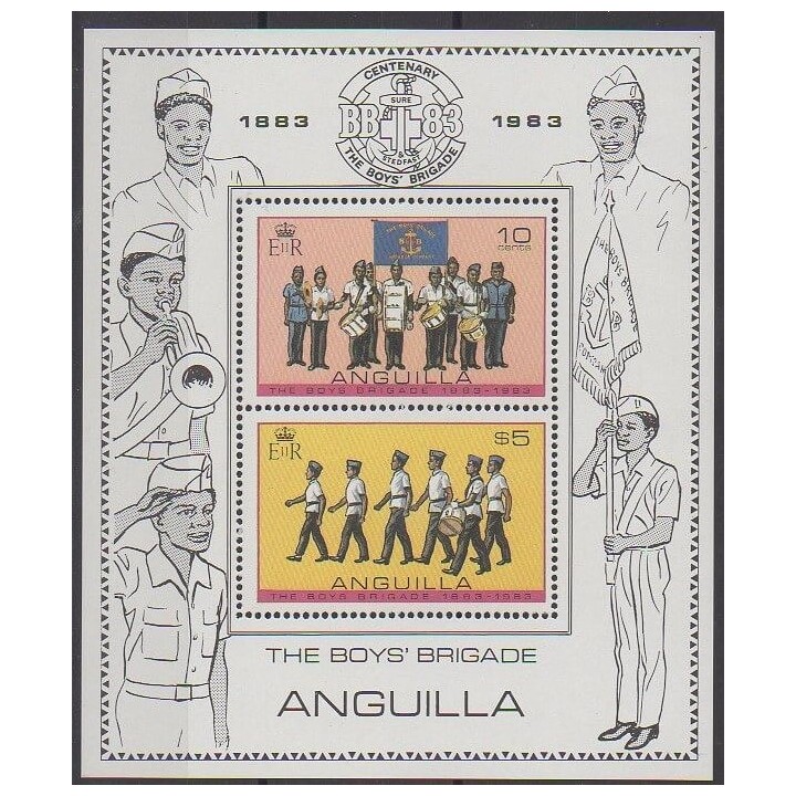 Acheter ce bloc-feuillet d'Anguilla de l'année 1983 (No BF51).