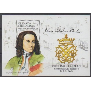 Acheter ce bloc-feuillet de Grenadines de l'année 1985 (No BF98).