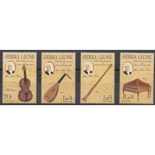 Buy this set of stamps of Sierra Leone of the year 1985 (Nb 661/664).