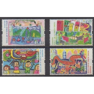 Buy this set of stamps of Hong Kong of the year 2010 (Nb 1473/1476).