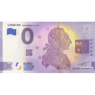 Billet souvenir touristique - 2021-10 - Louis XVI - (Puy-de-Dôme)