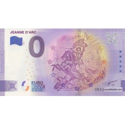 Billet souvenir - 63 - Jeanne d'Arc - 2021-1