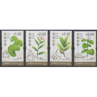 Buy this set of stamps of Hong Kong of the year 2001 (Nb 989/992).