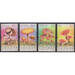 Hong Kong - 2004 - Nb 1153/1156 - Mushrooms