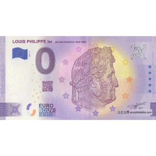 Billet souvenir touristique - 2021-6 - Louis-Philippe Ier - (Puy-de-Dôme)
