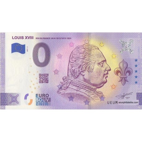 Billet souvenir - 63 - Louis XVIII - 2021-3 - Anniversaire