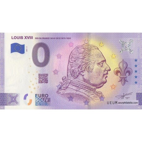 Billet souvenir - 63 - Louis XVIII - 2021-3