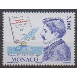 Monaco - 2021 - No 3287 - Littérature - Marcel Proust