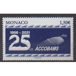 Monaco - 2021 - Nb 3284 - Endangered species - WWF
