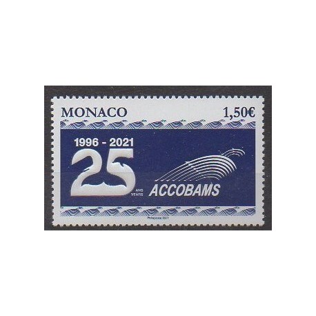 Monaco - 2021 - No 3284 - Espèces menacées - WWF