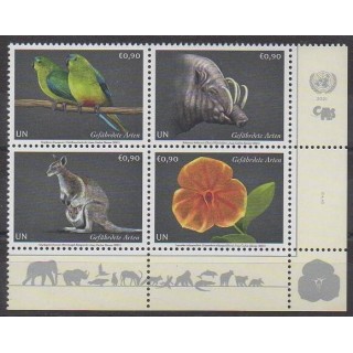 Buy this set of stamps of United Nations (UN - Vienna) of the year 2021 (Nb 1077/1080).