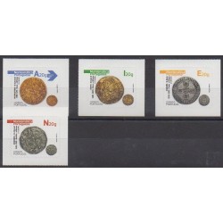 Portugal - 2021 - No 4687/4690 - Monnaies, billets ou médailles