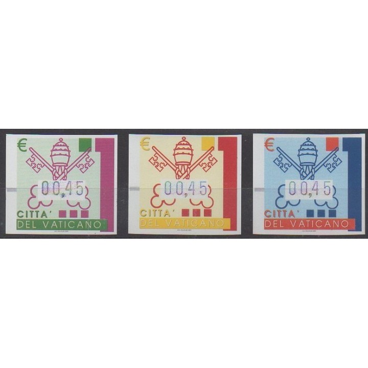 Acheter cette série de timbres du Vatican de l'année 2004 (No TD15/TD17).