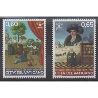 Acheter cette série de timbres du Vatican de l'année 2010 (No 1538/1539).