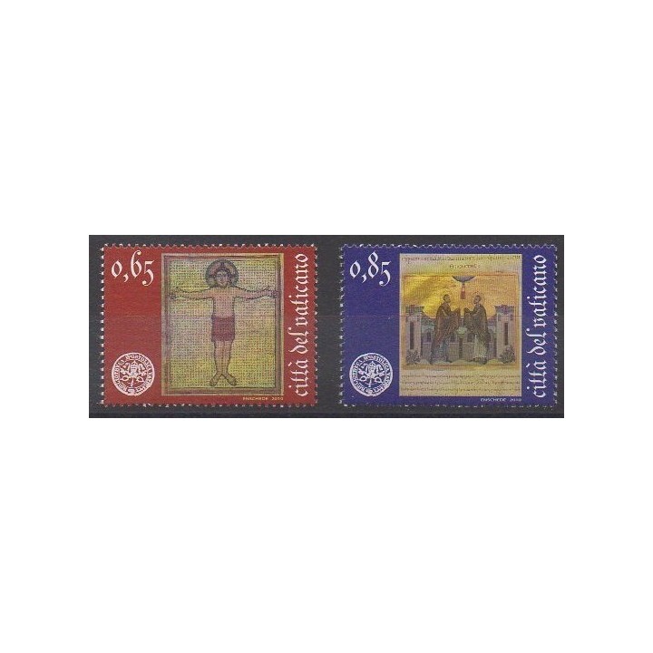 Buy this set of stamps of Vatican of the year 2010 (Nb 1529/1530).
