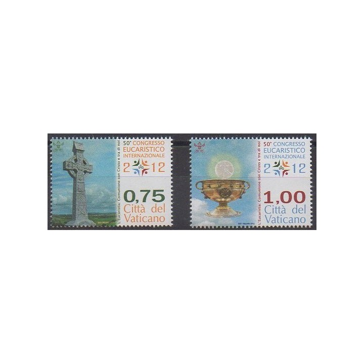 Buy this set of stamps of Vatican of the year 2012 (Nb 1592/1593).