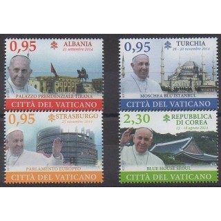 Buy this set of stamps of Vatican of the year 2015 (Nb 1698/1701).