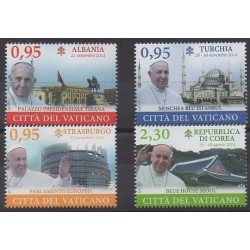 Vatican - 2015 - No 1698/1701 - Papauté
