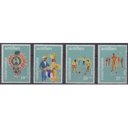Antilles néerlandaises - 1969 - No 392/395 - Folklore