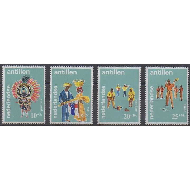 Buy this set of stamps of Netherlands Antilles of the year 1969 (Nb 392/395).